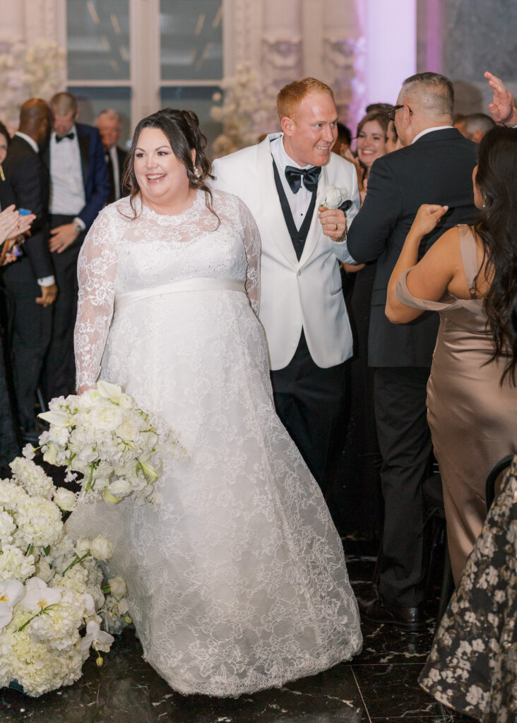 Guests seated for a Conservatory at One Sansome wedding ceremony in downtown SF