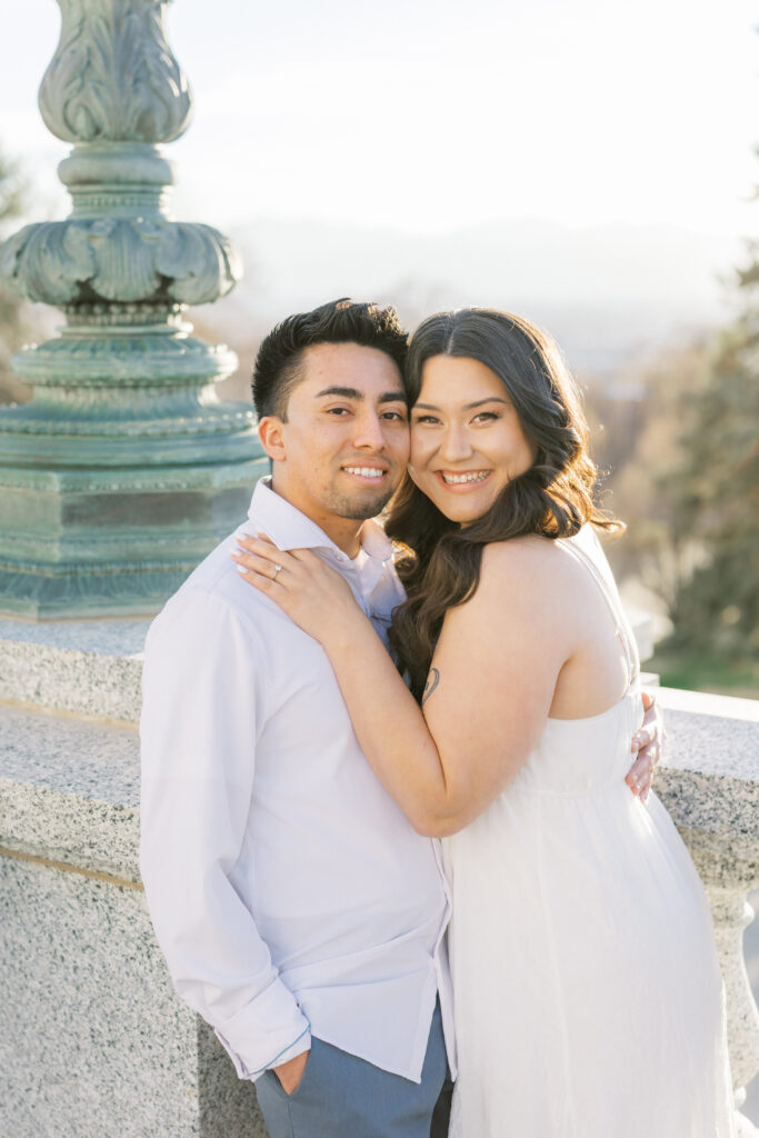 Elegant Utah engagement session at golden hour | SHannon Bryn Photo